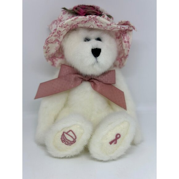 Boyds Bears & Friends Hope L. Bearywell #913501 Breast Cancer Awareness Plush 7" - Picture 3 of 7